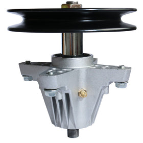 Boeray spindle fits 42-inch decks and 30-inch mini riders for wide use.