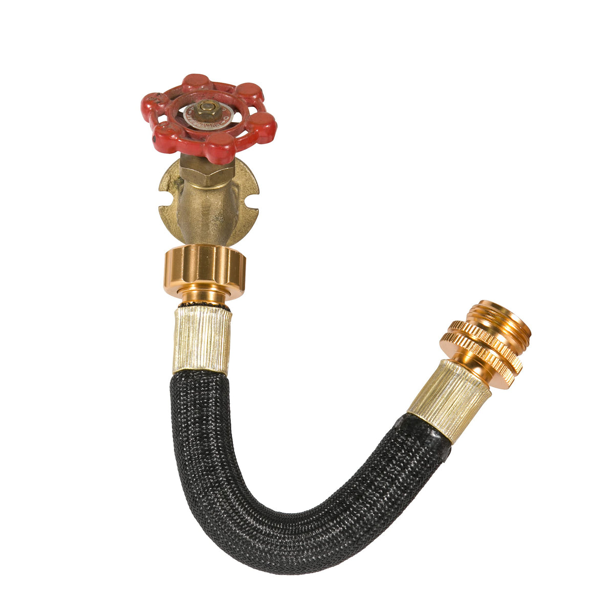 Boersite 0.8ft hose extension connector for easy, kink-free watering