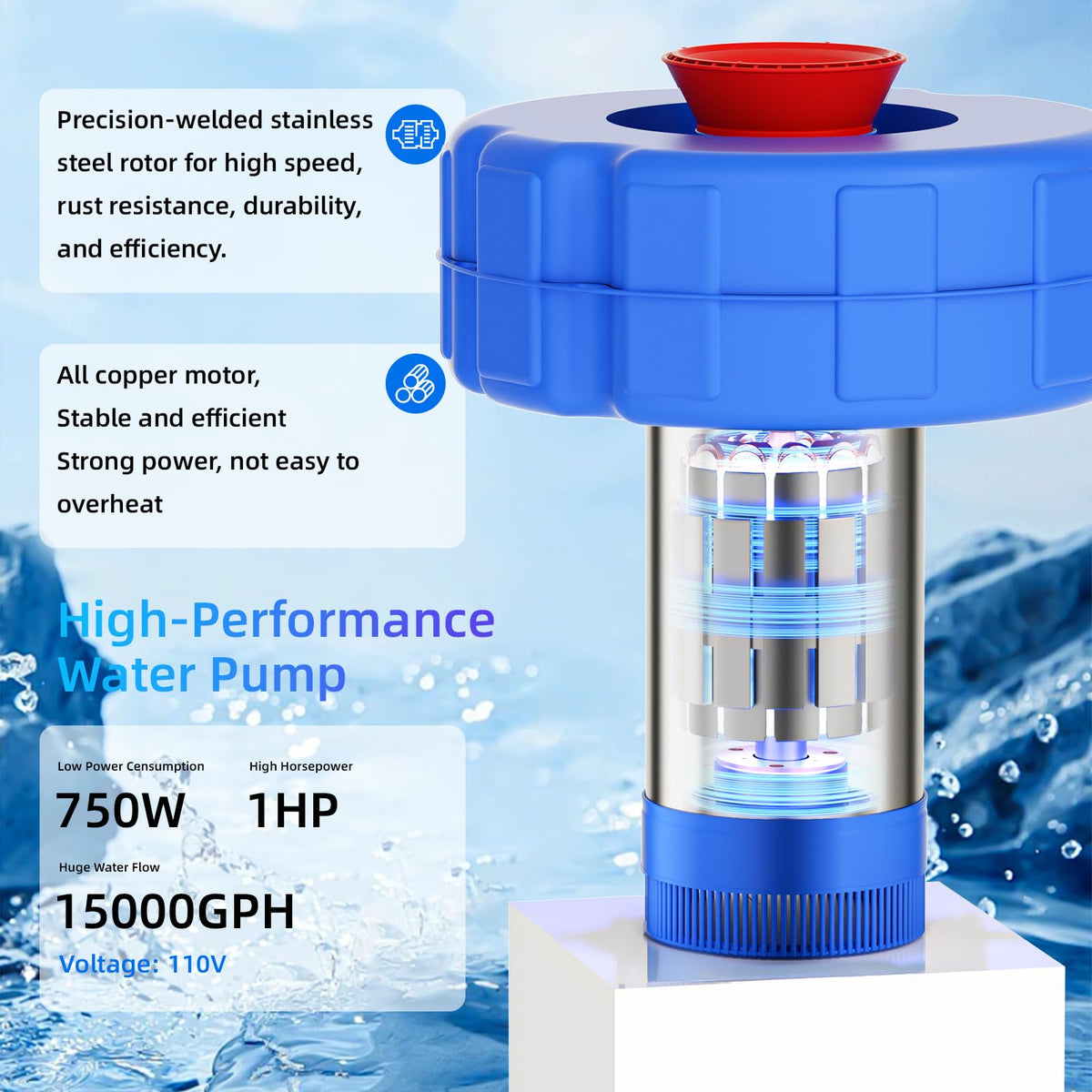BOFEKTE floating aerator with PVC float performs in varied weather