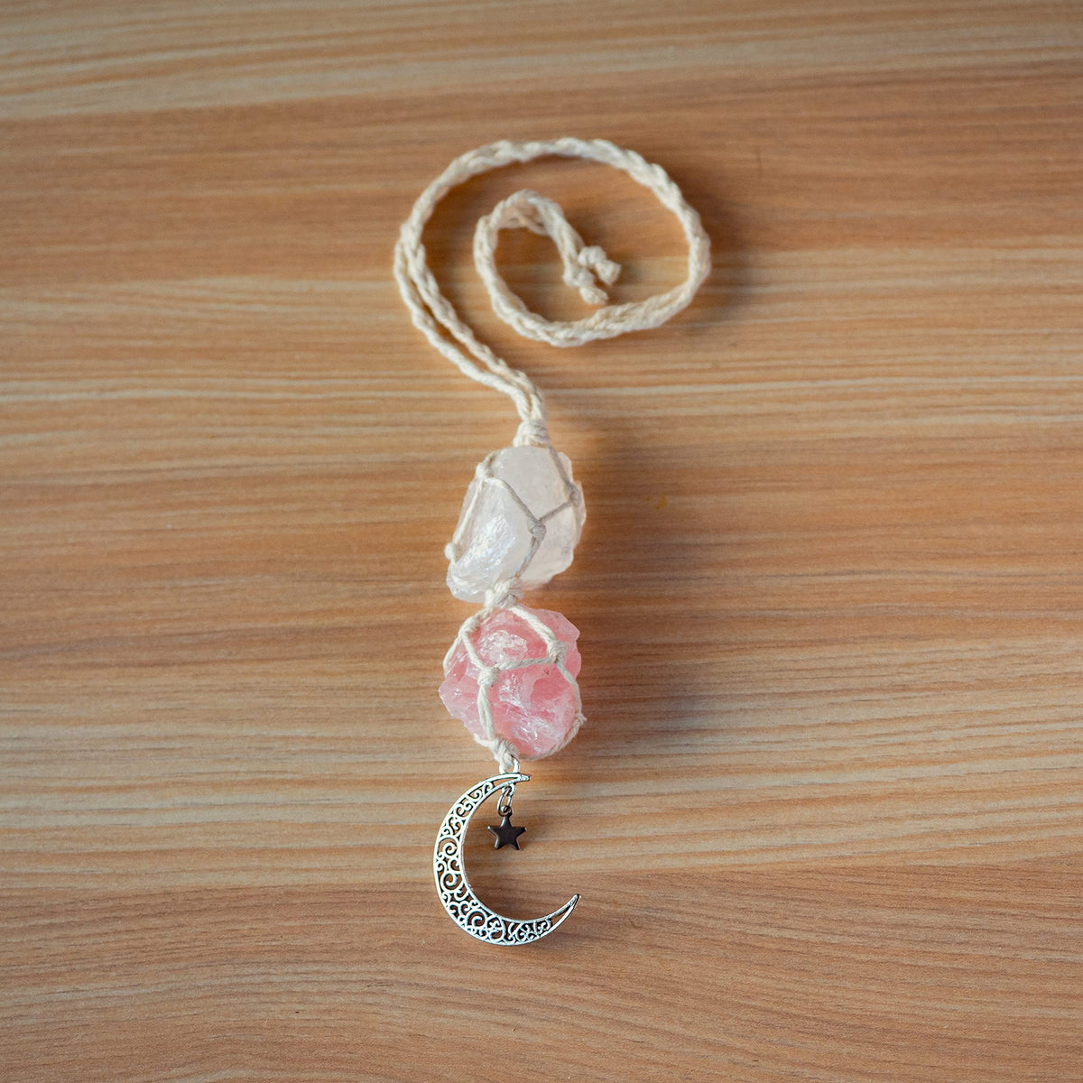 BOHO GARDEN home or office decor crystal charm adds subtle energy.
