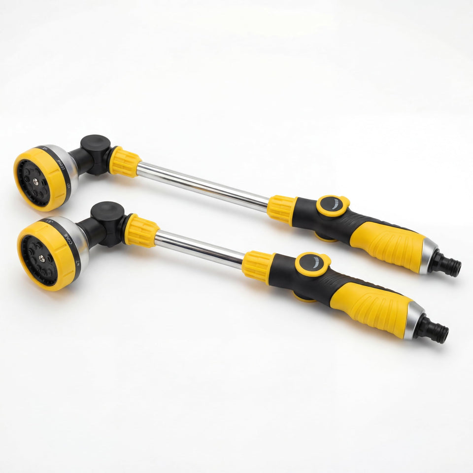 Bokon watering wand with 18.5 inch rotating head enables precise reach.