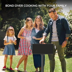 boldworks wind-protecting design reduces smoke exposure during cooking.