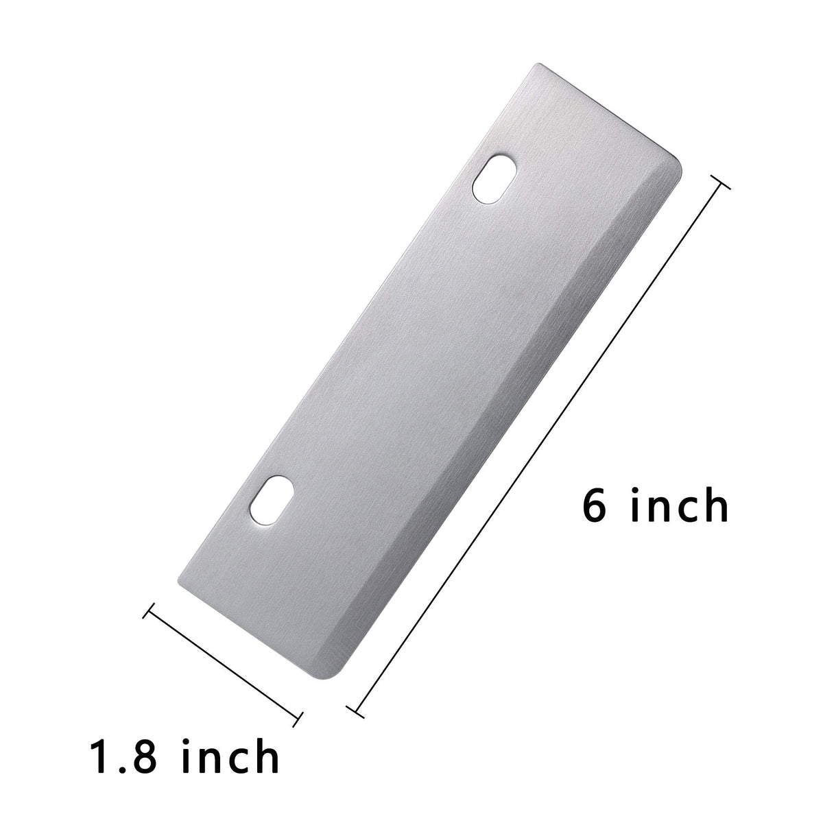 Bolexino heavy-duty stainless steel blades for durable, high-heat grilling.