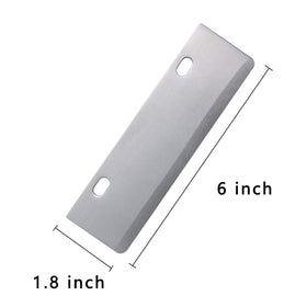 Bolexino heavy-duty stainless steel blades for durable, high-heat grilling.