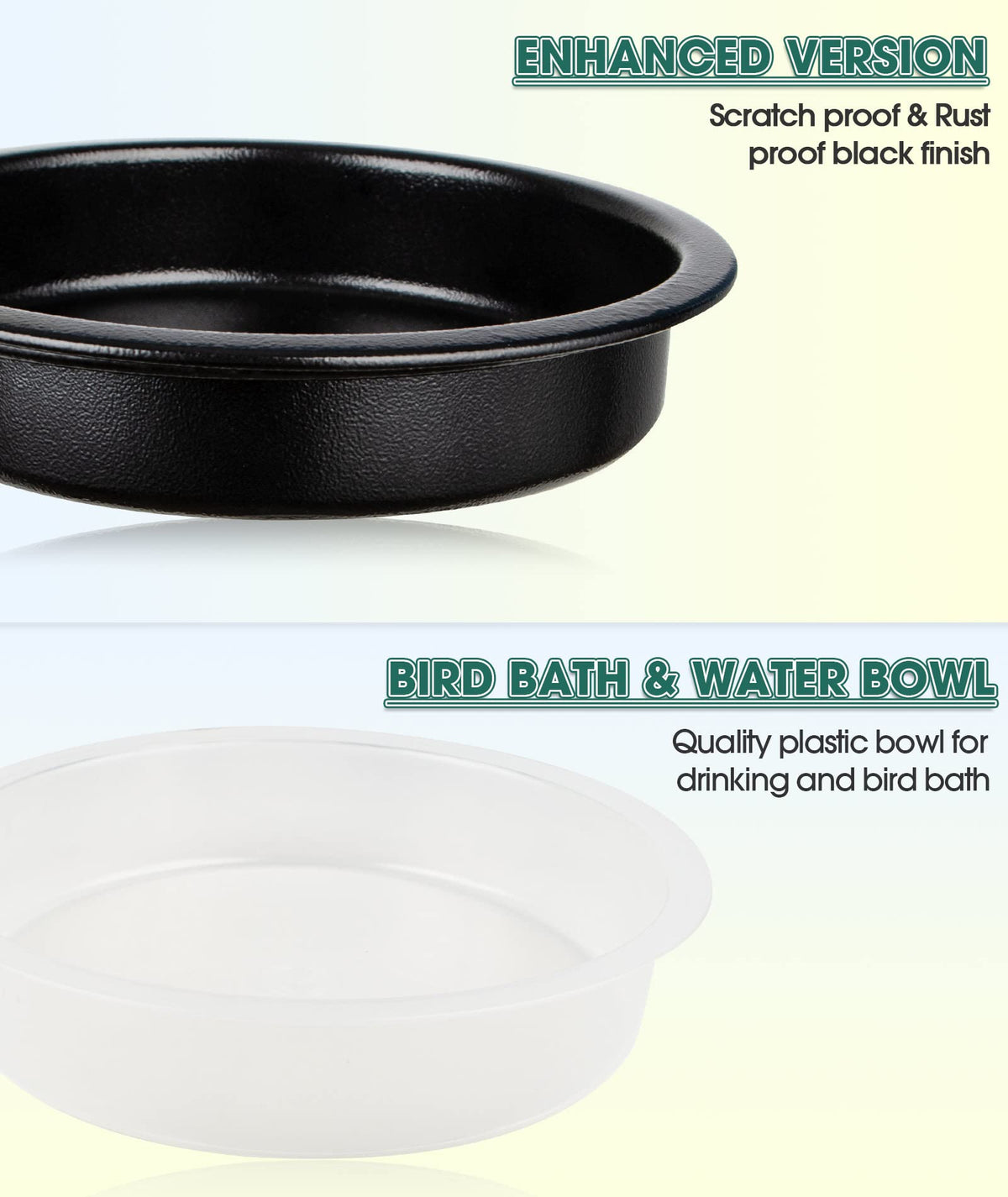 Bolite removable trays simplify cleaning after daily visits.