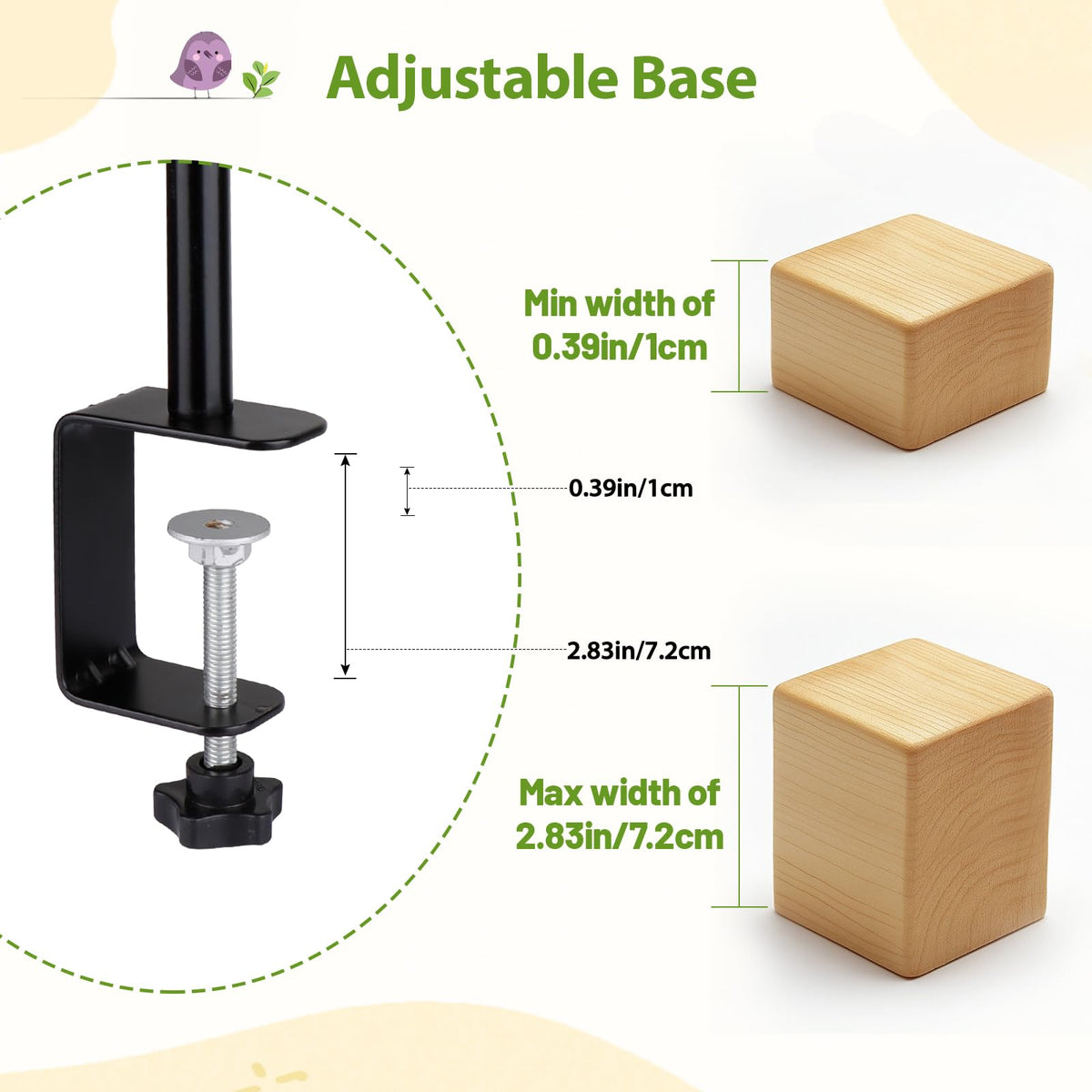 BOLITE multi-use bird station for feeding and bathing