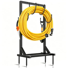 BOLITE garden hose holder base stability keeps the stand upright