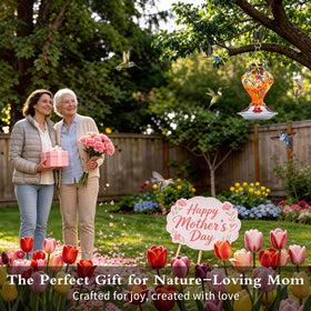 BOLITE hummingbird feeder anti-moat blocks insects for fresher nectar.