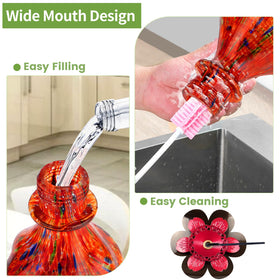 BOLITE Hummingbird Feeder leak-proof base ensures tidy outdoor feeding