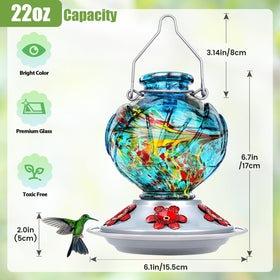 BOLITE outdoors hanging feeder enhances garden birdwatching