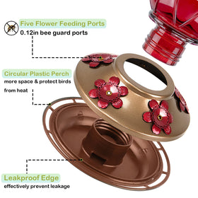 BOLITE feeder wide mouth opening for easy filling and cleaning.