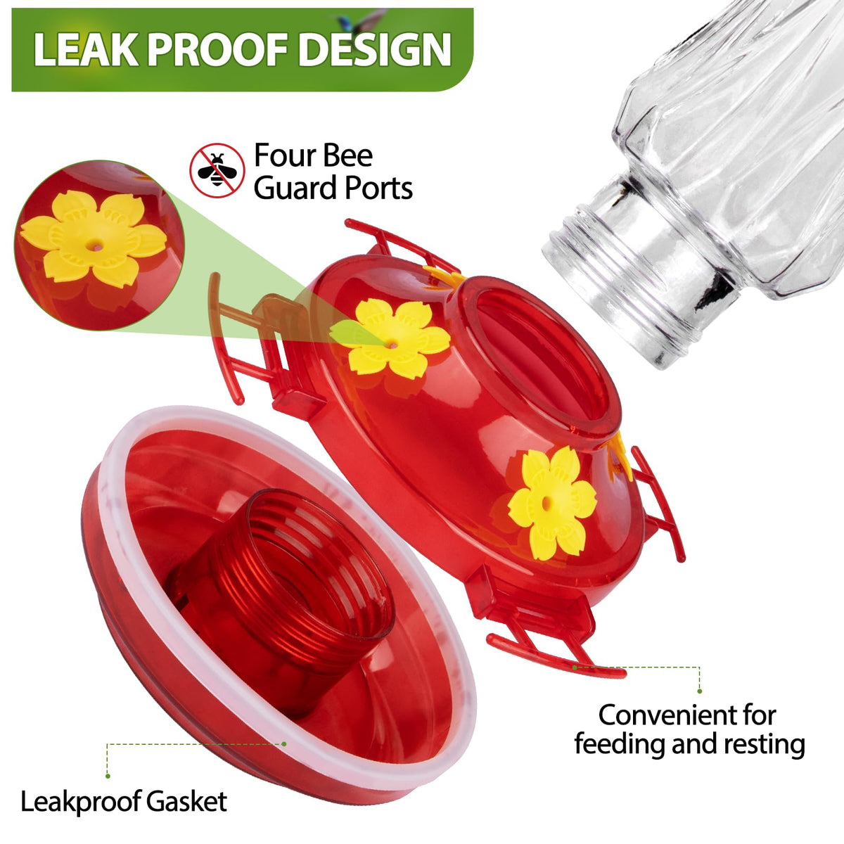 Bolite wide-mouth design makes filling and cleaning quick and easy