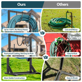 BOLITE metal hose hanger with rust-proof outdoor coating
