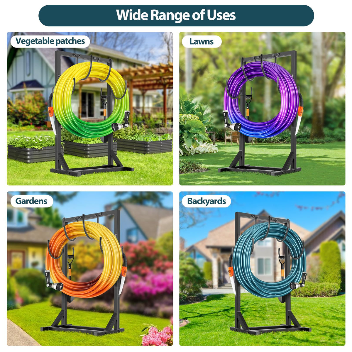 BOLITE freestanding design fits small spaces outdoors