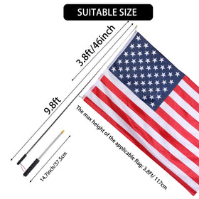 Boliyoooki stainless steel flag pole material for durable, weather-ready use
