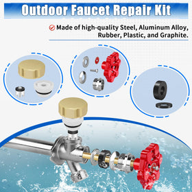Boltigen anti-siphon sillcock valve protects against backflow and leaks