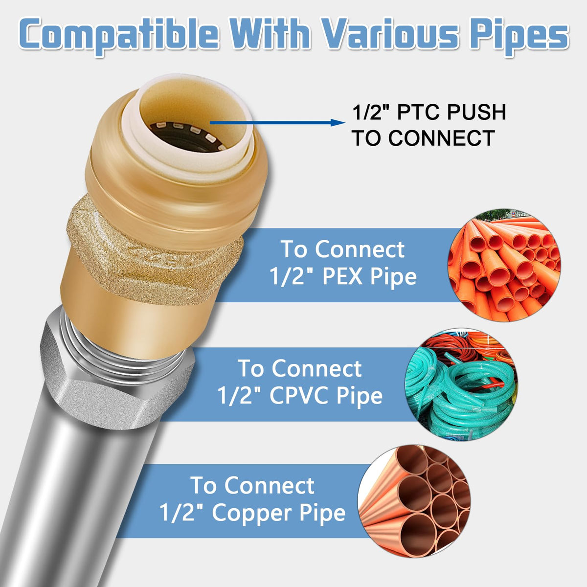 Boltigen three-quarter-inch hose bibb outlet for easy watering.
