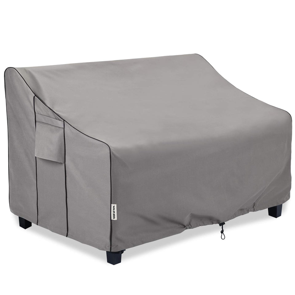BOLTLINK outdoor sofa cover on a 3-seater sofa showing a snug fit