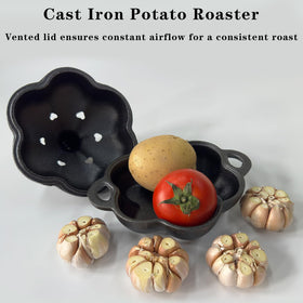 Bolvoud iron roaster cleans quickly after cooking