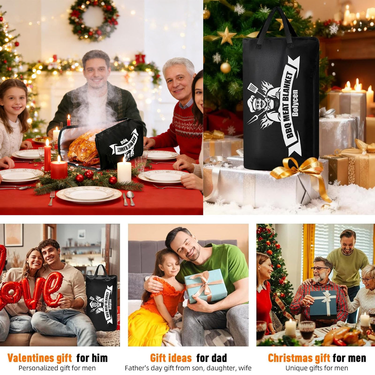 Bolycen Gift-ready blanket ideal for dads and grilling enthusiasts.