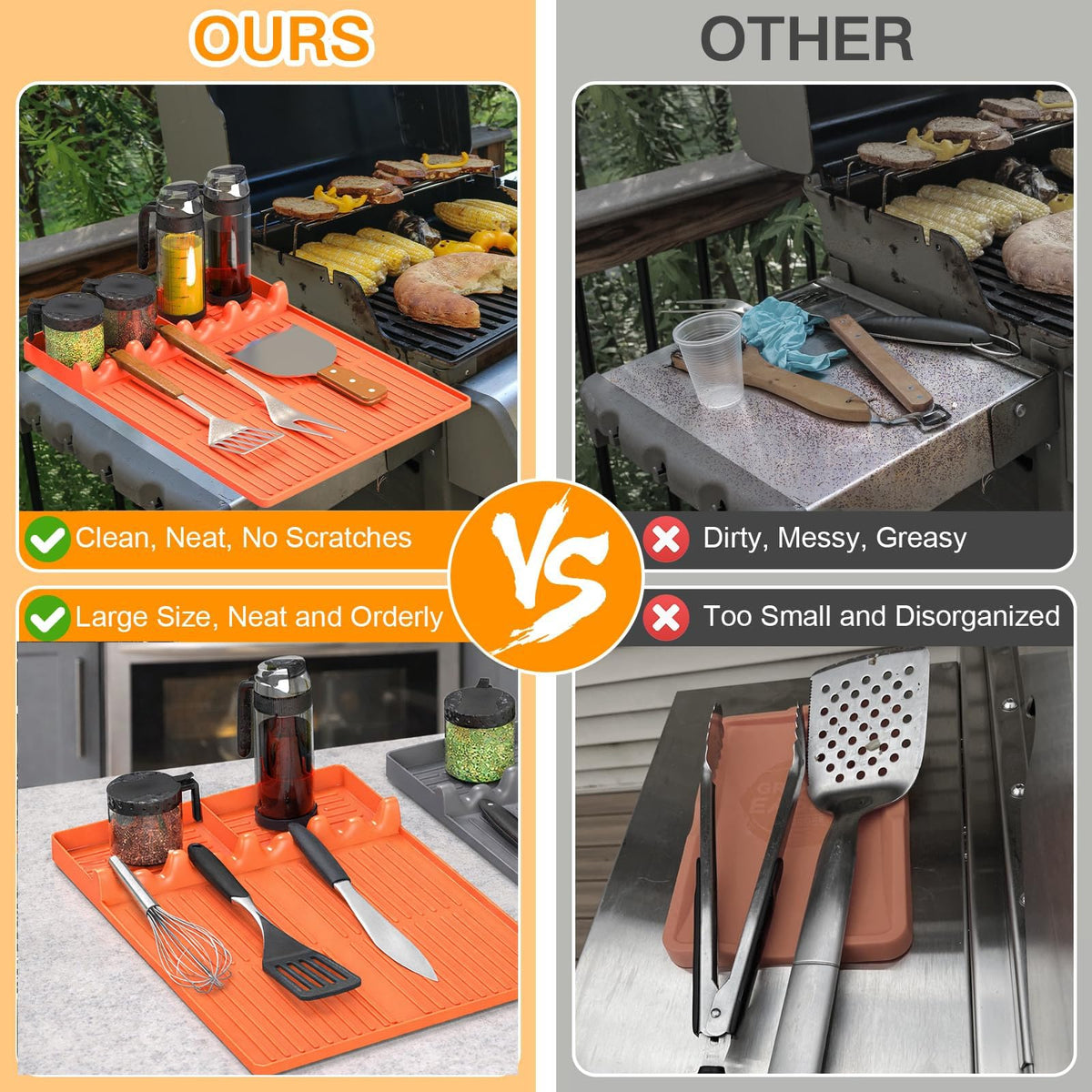 Bolycen 16x11.5 inch mat offers ample space for tools.
