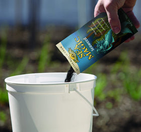 Bonadea Gardens Sea Magic 30g pack highlighting compact garden fertilizer.