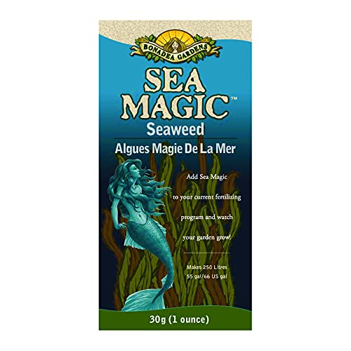 Bonadea Gardens Sea Magic bottle for gentle plant feeding and growth support.