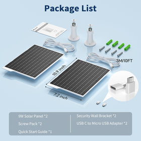 BONAI compatible with security cameras and other 5V devices.