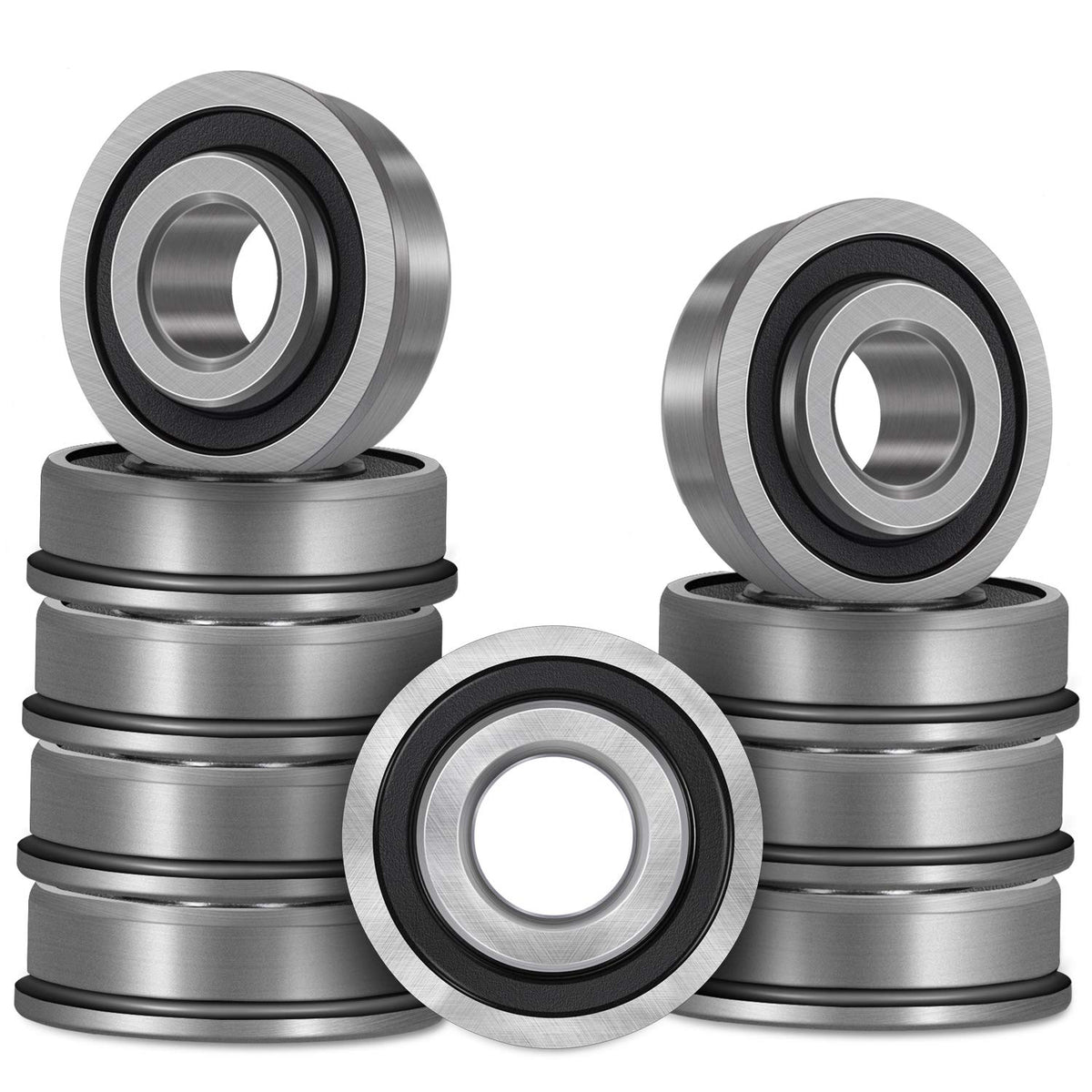 Bonbo front view flange bearing 3/4" ID for lawn mower and carts