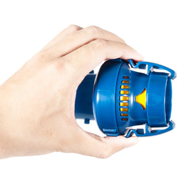 Bonbo FRV100 in-ground pool-use demonstrates optimized cleaning performance.