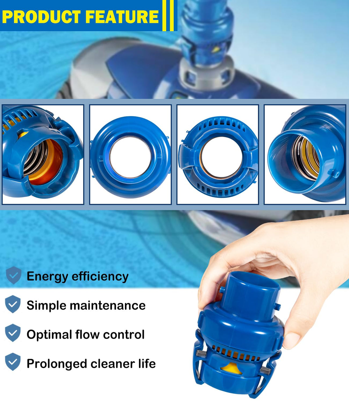 Bonbo FRV100 valve-function close-up focusing on precise water regulation.