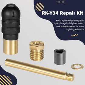 Bonbo RK-Y34 brass rod stem component for durable operation
