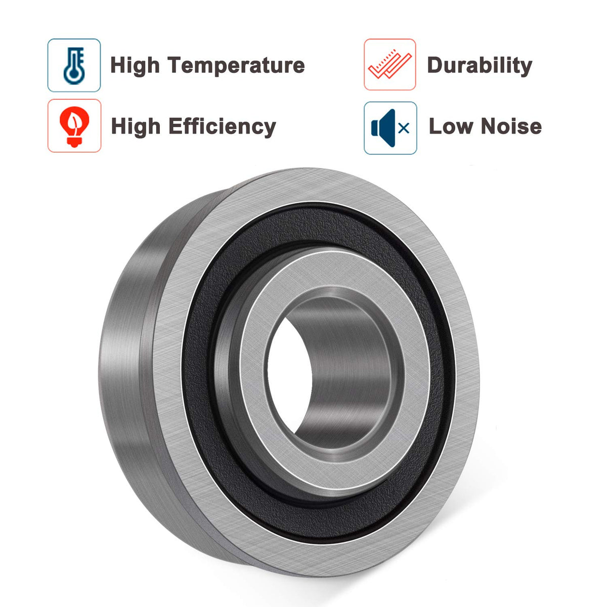 Bonbo side view flange bearing 3/4" ID for wheel hubs