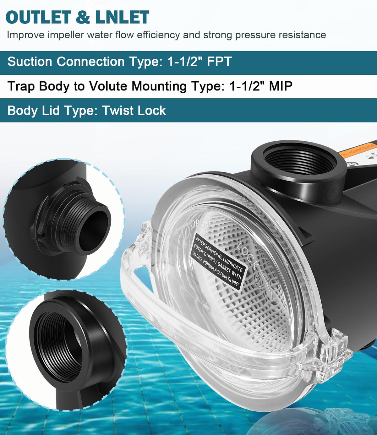 Bonbo SP1516 ABS plastic body resists corrosion and impact