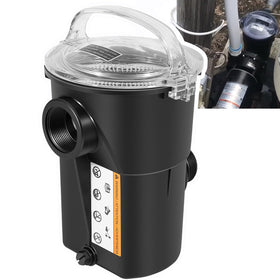 Bonbo SP1516 pump strainer housing, front view, compatible with Hayward LX and Power-Flo II for reliable filtration