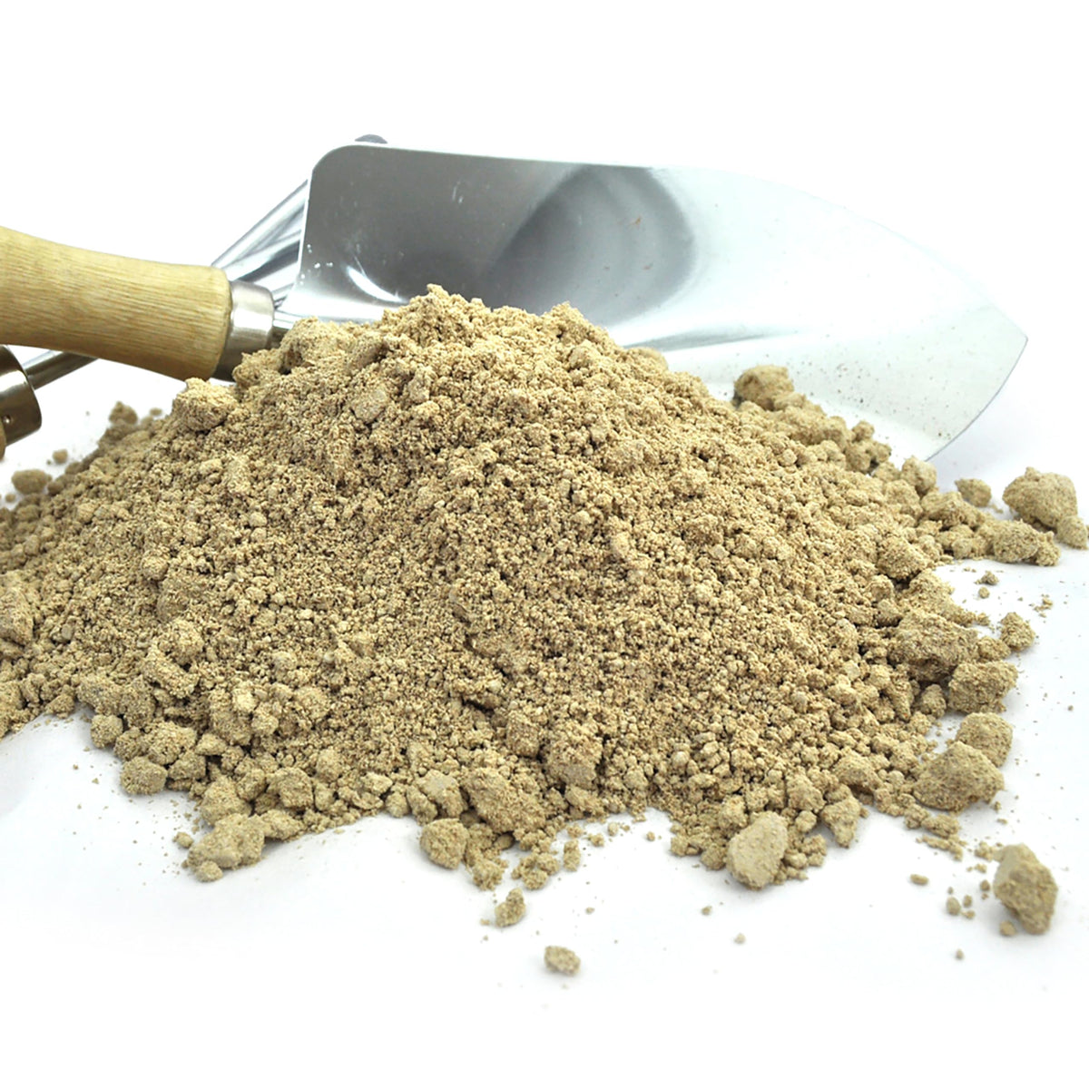 Jobe's Organics prilled bone meal grains ready for effortless spreading.