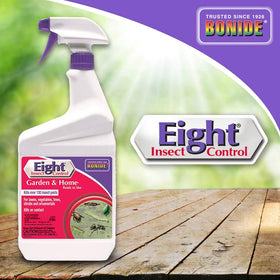 Bonide Eight Insect Control protects roses from aphids while enjoying fragrant blooms.