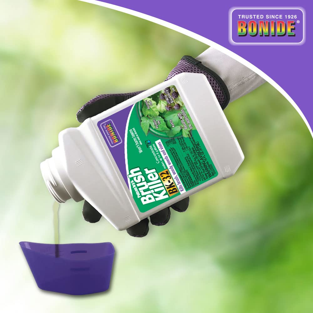 Bonide BK32 stump-kill application targets freshly cut stumps effectively.
