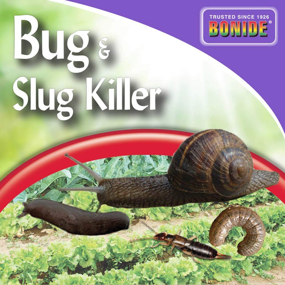 Bonide Bug and Slug Bait supports organic gardening with natural actives