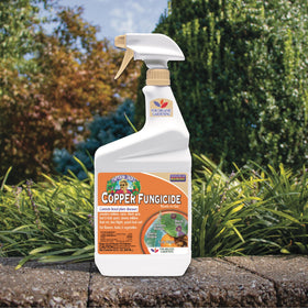 Captain Jack's Copper Fungicide treats flowers and ornamentals to reduce disease spread