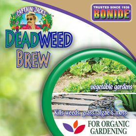 Bonide Captain Jack's Deadweed Brew after drying appears waterproof around edges.