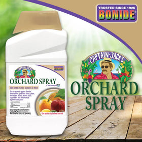 Bonide Captain Jack's Orchard Spray dilution guide for flexible coverage.