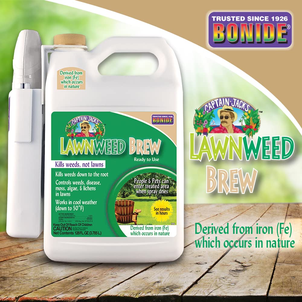 Iron derived active ingredient supports plant health while addressing lawn issues