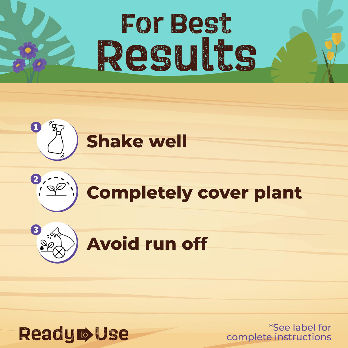 Indoor and outdoor use compatible Neem Max for versatile plant care.