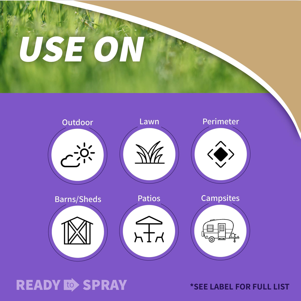 Bonide repellent hose attachment connected for quick outdoor perimeter spray.