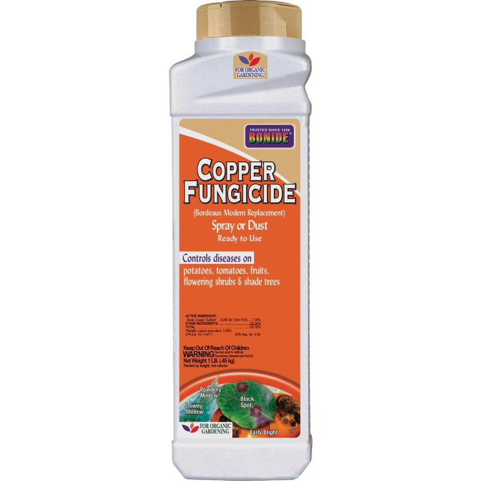 Bonide Copper Fungicide spray-ready-to-use bottle protecting garden plants from fungal disease