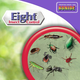 Bonide Eight Insect Control ready-to-spray setup minimizes prep time for outdoor treatment.