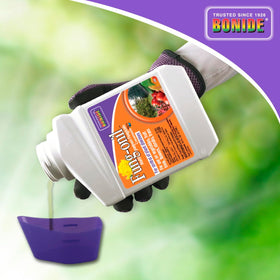Bonide Fung-onil on fruit trees illustrates preventive protection against common fungi.