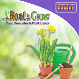 Garden-ready solution promotes vigorous growth in container or garden plants.