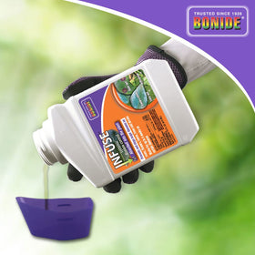 Bonide Infuse roses-flowers image emphasizes ornamental plant protection.